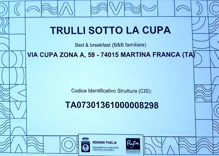 Trulli Sotto La Cupa 马丁纳弗兰卡